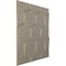 Ekena Millwork 19 5/8in. W x 19 5/8in. H Honeycomb EnduraWall Decorative 3D Wall Panel Covers 2.67 Sq. Ft. WP20X20HBCSV - alternate 4